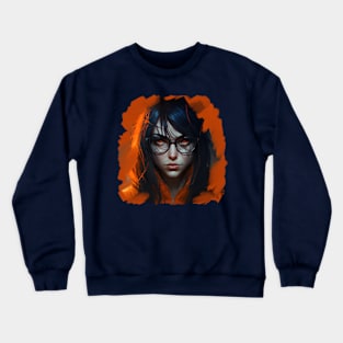 Wednesday girl Crewneck Sweatshirt